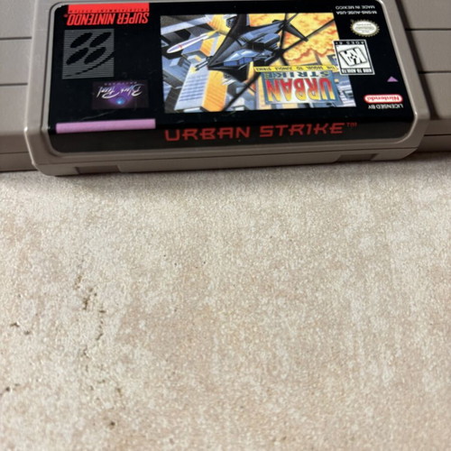 Urban Strike Super Nintendo SNES American