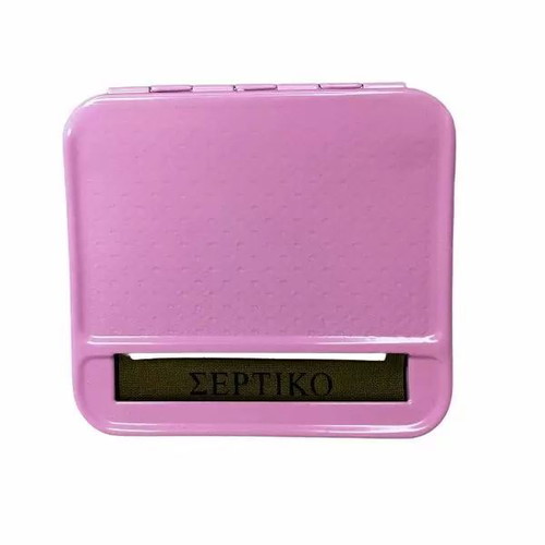 Sertiko rolling cigarette case 9x8 cm pink new