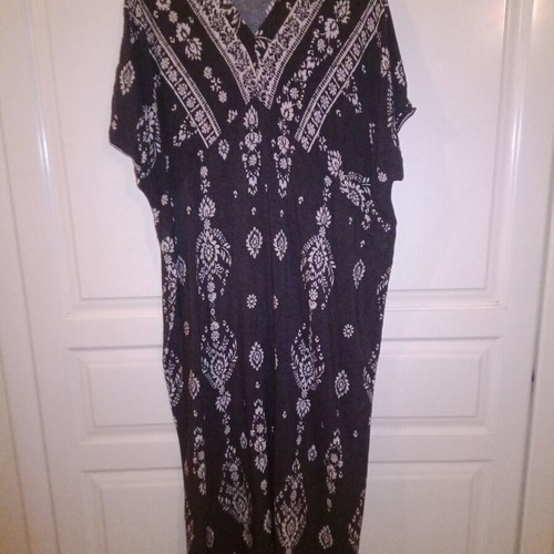 Kaftan new, long cotton viscose multicolor by Achilleas Accessories