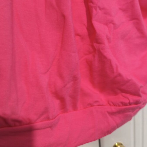 Paranoia blouse, one size, red-orange, crossover front