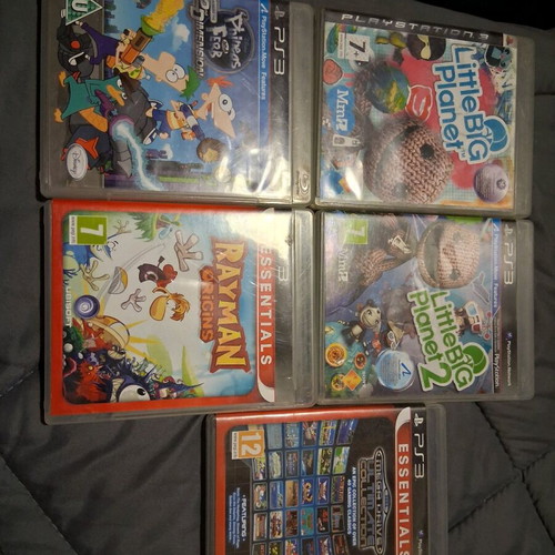 PlayStation 3 games like new, pack of 5