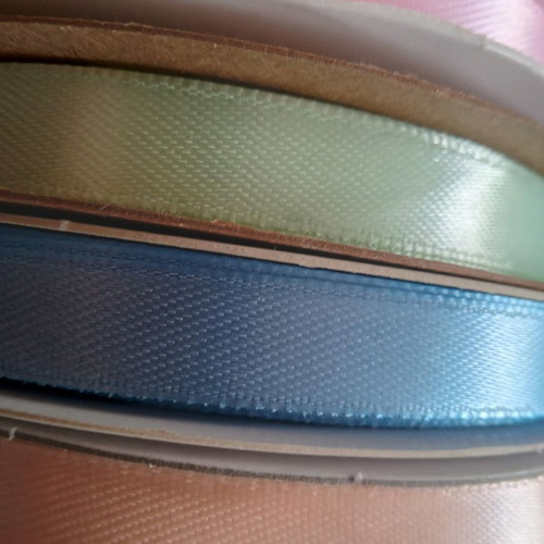 Ribbons 10mm 6 colors, new, 50 meters each