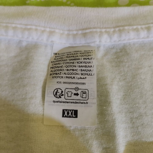 Ozzy Osbourne t shirt used, Aape By A Bathing Ape®, XXL, white, with small holes