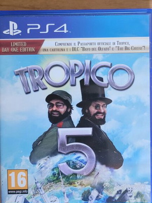 Tropico 5 Limited Day One Edition PS4 game, Europe version