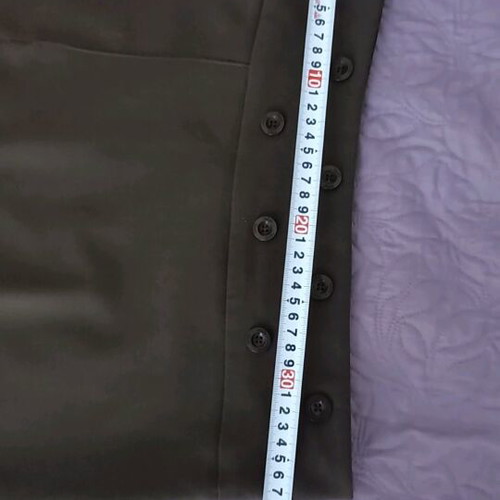 Mango skirt like new, chocolate brown, size M 38 10