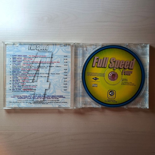 Full Speed Four CD like new, electronic music