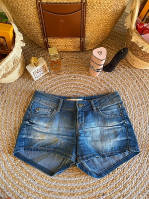 Denim shorts Zara μέγεθος XS σαν καινούργιο, μπλε