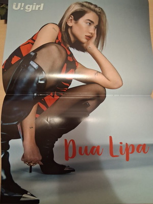 U!GIRL Dua Lipa Enhypen poster new