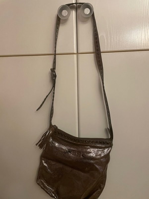 Τσάντα χιαστί Sonia Rykiel σαν καινούργια, γκρι ασημί