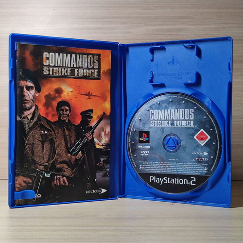 Commandos Strike Force PS2 used, complete English version