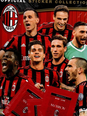 Milan 2018 official sticker collection album new, collectible