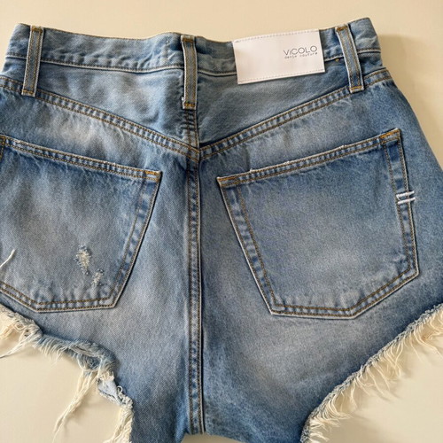 Vicolo Jean shorts like new, size M 38 10, blue