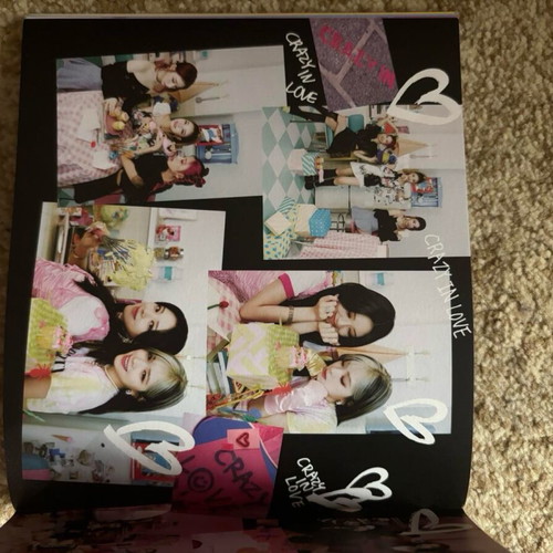 Itzy Kpop album Crazy In Love like new