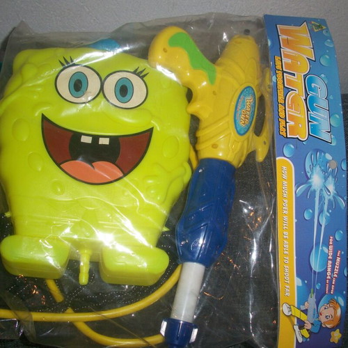 SpongeBob Water Gun new in packaging