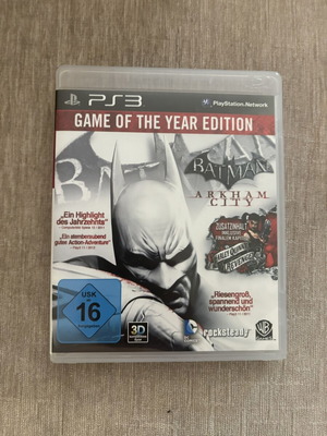 Batman Arkham City GOTY Edition PlayStation 3 game