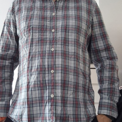 Benneton men's shirt XL almost new, gray