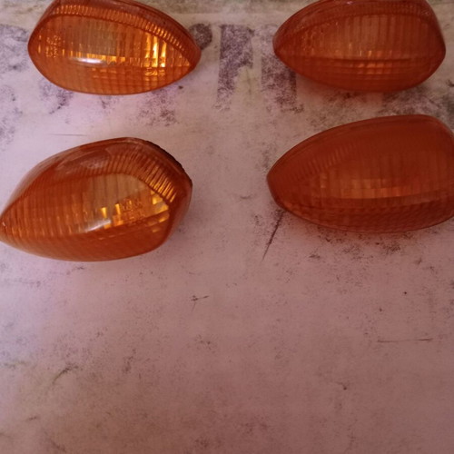 Yamaha tdm 900 genuine orange turn signal lenses like new