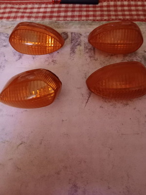 Yamaha tdm 900 genuine orange turn signal lenses like new