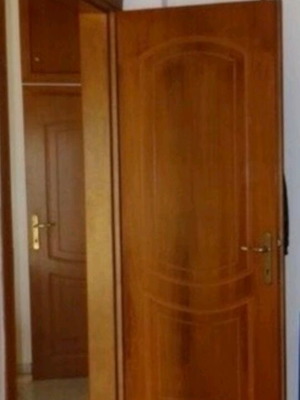 Ξύλινη πόρτα μεταχειρισμένη, σετ 3 τεμαχίων