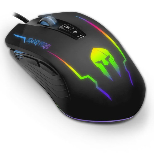 Ενσύρματο RGB Gaming Mouse NOD IRON FIRE με ανάλυση έως 3200DPI