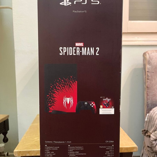 Sony PlayStation 5 Disk Marvel’s Spider-Man 2 Limited Edition Bundle καινούργιο, 825GB CFI-1216A