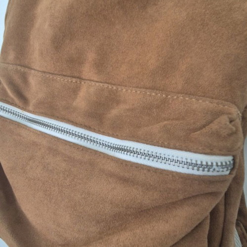 Backpack Pull & Bear πλάτης ταμπά σουέντ σαν καινούργιο