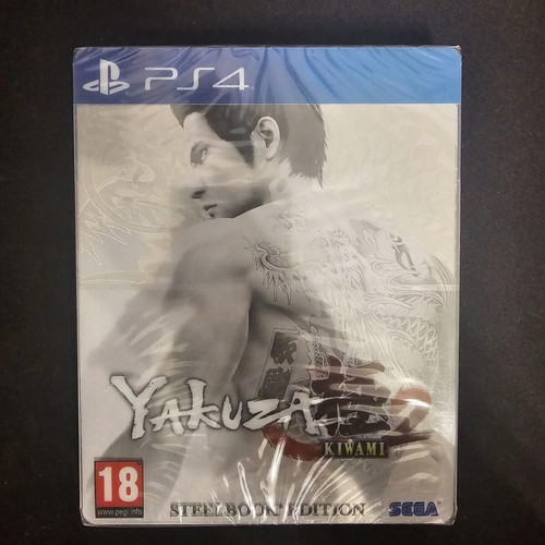 Yakuza 2 Kiwami Steelbook Edition PS4 new