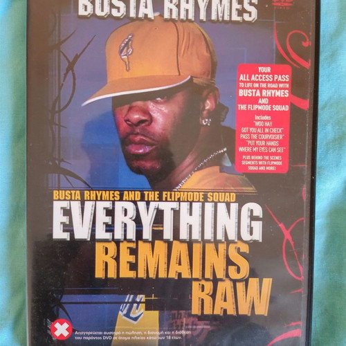 Busta Rhymes DVD live 2004 used with subtitles
