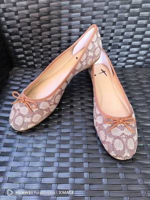 Coach Abigail ballerina flats size 40.5