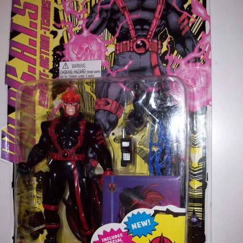Wildcats Spartan Stealth Variant figure new sealed 1995 Playmates