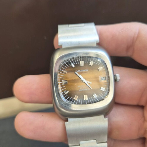 Αυτόματο ρολόι Madison vintage (1980) σαν καινούργιο