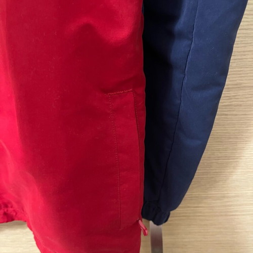 Adidas windbreaker jacket new, size 14 years, blue and red