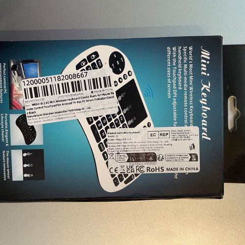 Mini Wireless Keyboard with Built-in Touchpad new