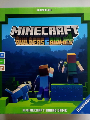 Επιτραπέζιο παιχνίδι Minecraft Builders & Biomes μεταχειρισμένο με μικρές ελλείψεις