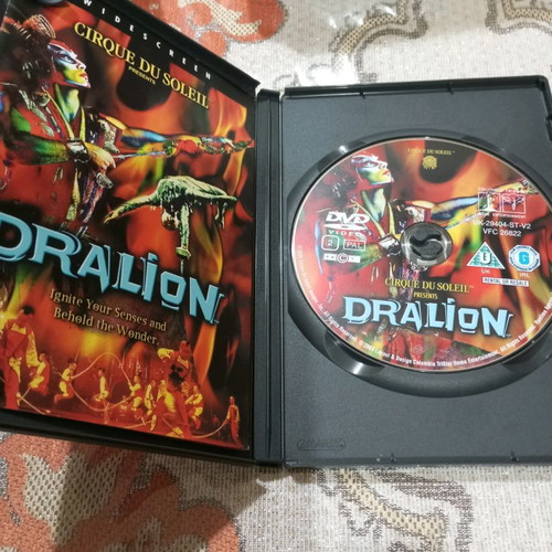 Dralion Cirque du Soleil DVD used with Greek subtitles