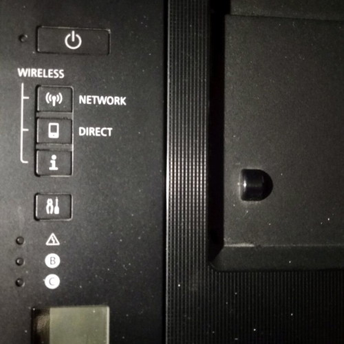 Canon PIXMA TS3150 multifunction printer used with error E4 missing cover