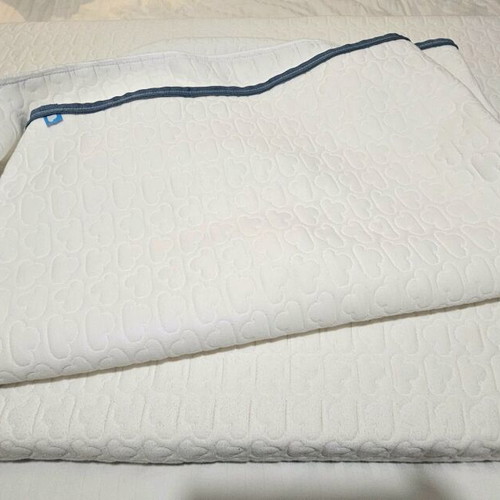 Aerosleep Evolution Premium crib mattress used with topper 70x140cm