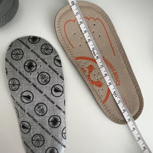 Biomecanics kids slippers like new, size 21, gray with orange details