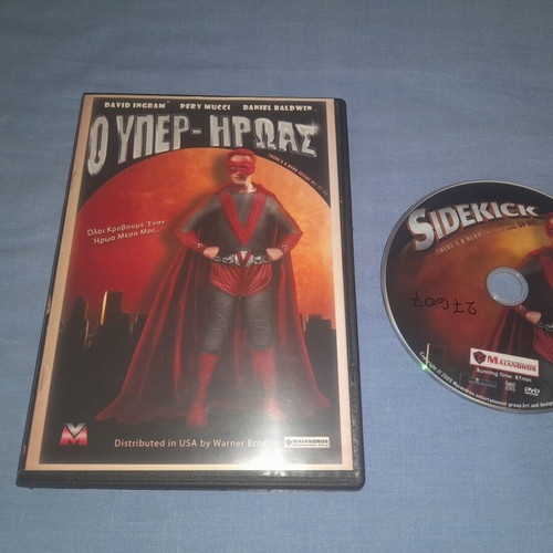Sidekick DVD with Greek subtitles, comedy