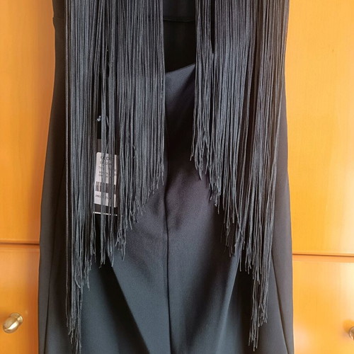 Anel black backless dress new, one size