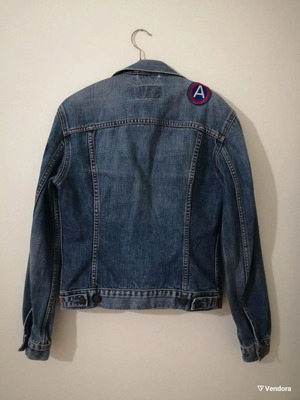 Levi's vintage women's denim jacket used, size M, blue