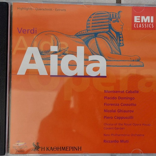 Aida CD like new, classical music