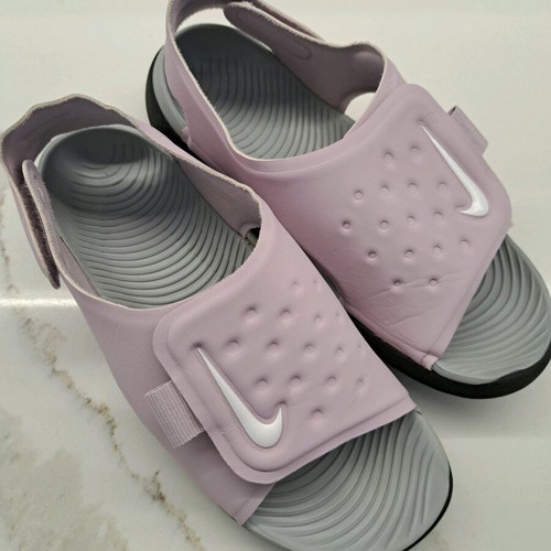 Nike kids lilac sandals used, size 33