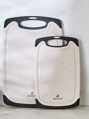 Karaca Cutting Board Set 2 Pieces New, practical sizes