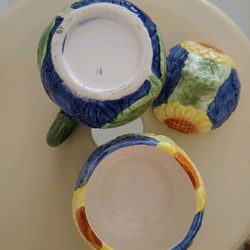 Vintage collectible numbered decorations with flowers rare!