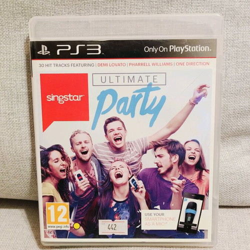 SingStar Ultimate Party PS3 like new