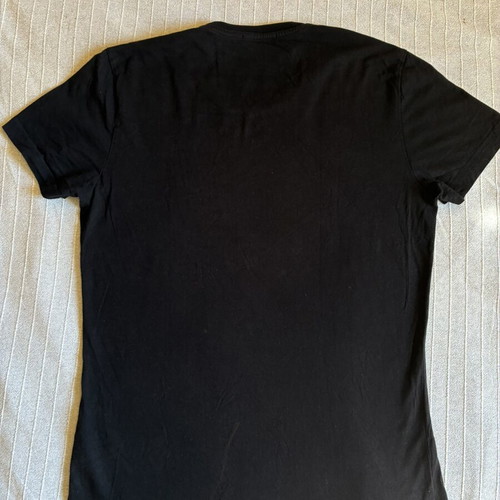 Versace Jeans Men's Large Graphic T-Shirt with Blue Tiger Emblem