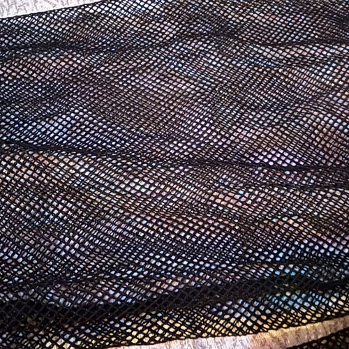 Sinsay black beach mesh pants, semi-transparent, size L