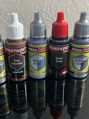 Warpaint modeling paints set