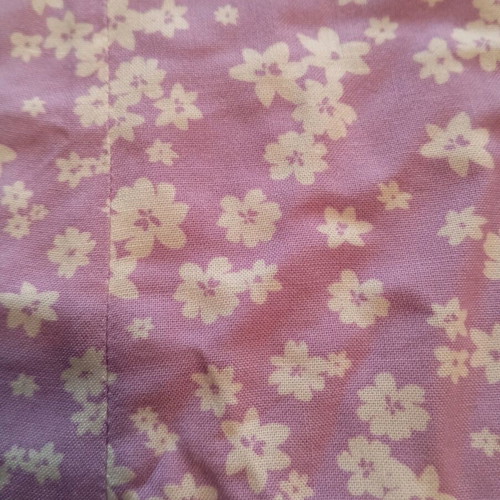 Sisley dress new, light lilac with white flowers, XS